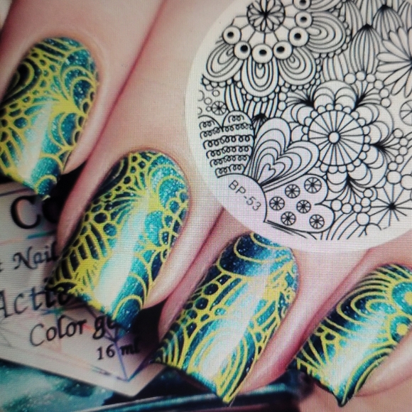 Nail Stamping Kit - Born Pretry #53 - Picture 2 of 2